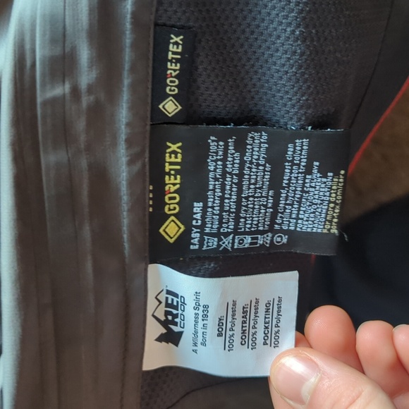 REI coral Gore-Tex rain jacket women's S - Picture 4 of 4